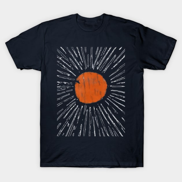 Sunburst Vintage Comfort Colors, Garment Dyed, Boho, Oversized, Vintage T-Shirt by Helen Morgan